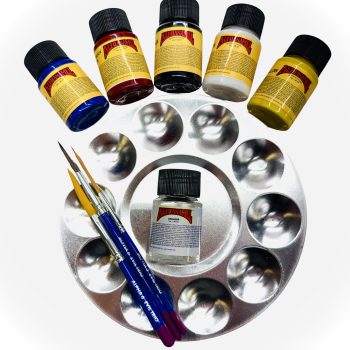ALPHANAMEL GIFT PACK w PAINT, PALETTE, BRUSHES and REDUCER